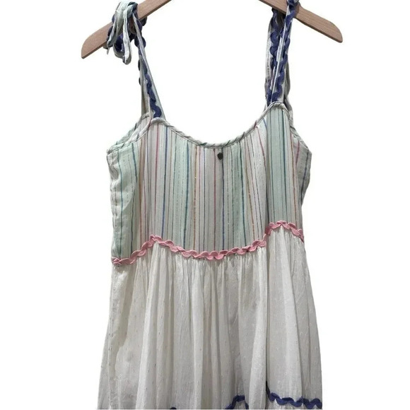 Z&L Europe Seneca Maxi Boho Shoulder Tie Dress size- Medium - Picture 9 of 14